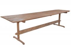 Long Rustic Trestle Table - 4037552