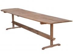 Long Rustic Trestle Table - 4037554