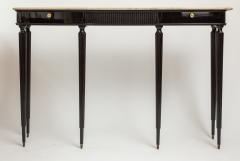Long XX Century Italian Neoclassical Style Lacquered Console - 4587043