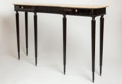 Long XX Century Italian Neoclassical Style Lacquered Console - 4587061