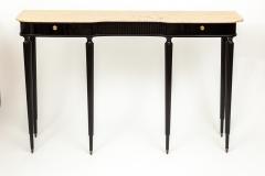 Long XX Century Italian Neoclassical Style Lacquered Console - 4587062