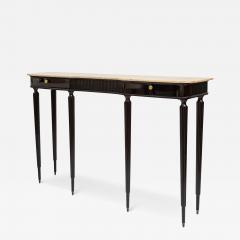 Long XX Century Italian Neoclassical Style Lacquered Console - 4590470
