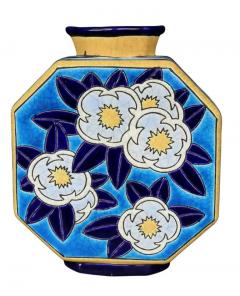 Longwy Art Deco Pottery Vase - 4129535