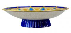 Longwy Longwy Ceramic Cloisonn Bowl or Coupe Art Deco - 3828032