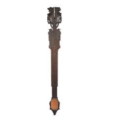 Lord Vernon s Sudbury Hall lime wood barometer by J Braund after Grinling - 4266766