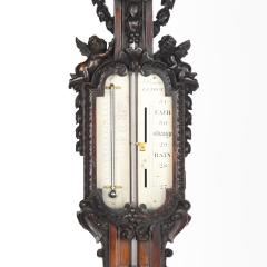Lord Vernon s Sudbury Hall lime wood barometer by J Braund after Grinling - 4266767