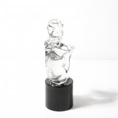 Lorenado Rosin Mid Century Hand Blown Murano Glass Figural Sculpture signed Lorenado Rosin - 4622676