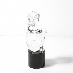 Lorenado Rosin Mid Century Hand Blown Murano Glass Figural Sculpture signed Lorenado Rosin - 4622677