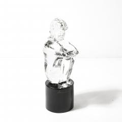 Lorenado Rosin Mid Century Hand Blown Murano Glass Figural Sculpture signed Lorenado Rosin - 4622711
