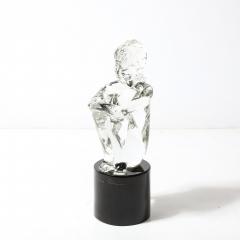 Lorenado Rosin Mid Century Hand Blown Murano Glass Figural Sculpture signed Lorenado Rosin - 4622721