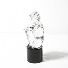 Lorenado Rosin Mid Century Hand Blown Murano Glass Figural Sculpture signed Lorenado Rosin - 4622726