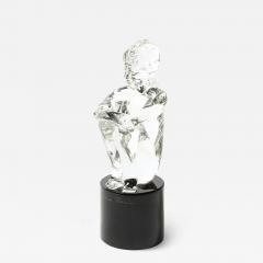 Lorenado Rosin Mid Century Hand Blown Murano Glass Figural Sculpture signed Lorenado Rosin - 4623418