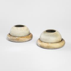 Lorenzo Burchiellaro Lorenzo Burchiellaro Pair of Decorative Objects in Metal 60s - 2891505