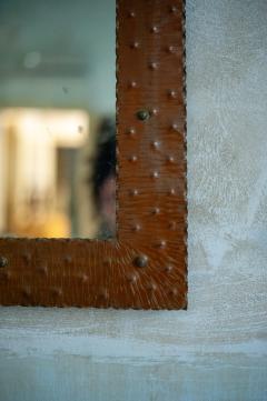 Lorenzo Burchiellaro Mirror With Copper Frame Attributed to Burchiellaro 1970s - 4462921