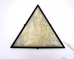 Lorenzo Ciompi Large Onyx Triangular Archimede Wall Lamp 2021 - 2325058