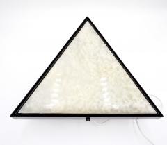 Lorenzo Ciompi Large Onyx Triangular Archimede Wall Lamp 2021 - 2325059