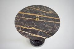 Lorenzo Ciompi Round Gueridon Side Table marble bamboo and brass C NOIRE Lorenzo Ciompi 2025 - 4231432