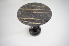 Lorenzo Ciompi Round Gueridon Side Table marble bamboo and brass C NOIRE Lorenzo Ciompi 2025 - 4231440