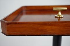 Lorenzo Ciompi squared gueridon side table marble bamboo wood brass C NOIRE 2 L Ciompi 25 - 4299749