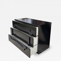 Lorin Jackson Lorin Jackson Grosfeld House Black Lacquer Chest of Drawers 1 of 2 Available - 4475693