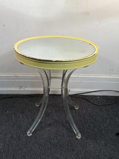 Lorin Jackson MIRRORED AND LUCITE TABLE DESIGNED BY LORIN JACKSON FOR GROSFELD HOUSE - 4323724