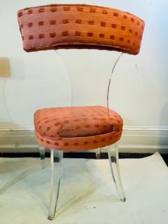 Lorin Jackson RARE PAIR OF GLAMOROUS LUCITE CHAIRS BY LORIN JACKSON FOR GROSFELD HOUSE - 1804552