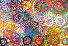 Lorna Fencer Napurrula Caterpillar Dreaming Australian Aboriginal Artist Lorna Fencer - 81251