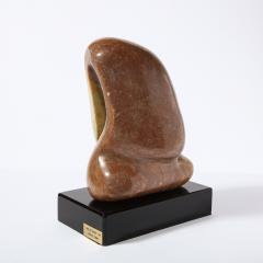 Lorraine Stimmel Modernist Exotic Green Marble Sculpture Kneeling Woman by Lorraine Stimmel - 2092948