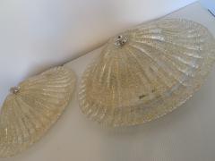 Lot of 2 Impressive Murano Glass Sputnik Chandelier flush mount - 2856444