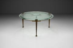 Lothar Klute Round Glass Coffee Table by Lothar Klute Germany 1980s - 4138193