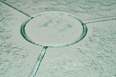 Lothar Klute Round Glass Coffee Table by Lothar Klute Germany 1980s - 4138198