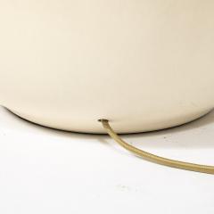 Lotte Gunnar Bostlund Mid Century Off White Glazed Ceramic Table Lamps by Lotte Gunnar Bostlund - 4233670