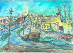 Lou Krugman East of Downtown Los Angeles by Lou Krugman - 4619032