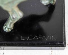 Louis Albert Carvin Louis Albert Carvin Stag and Doe Sculpture - 4736956