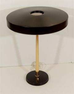 Louis C Kalff Black and Brass Philip Kalff Desk Lamp - 235394
