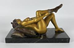 Louis Chalon Reclining Female Nude  - 4792822