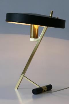 Louis Christiaan Kalff Elegant Mid Century Z Table Lamp or Desk Light by Louis Kalff for Philips 1950s - 3487908
