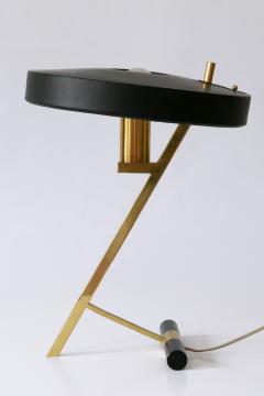 Louis Christiaan Kalff Elegant Mid Century Z Table Lamp or Desk Light by Louis Kalff for Philips 1950s - 3487909