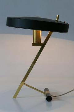 Louis Christiaan Kalff Elegant Mid Century Z Table Lamp or Desk Light by Louis Kalff for Philips 1950s - 3487910