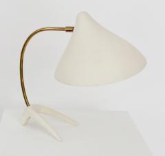 Louis Christiaan Kalff Louis Kalff Diabolo White Metal and Brass Table Lamp for Philips - 1037092