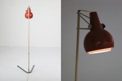 Louis Christiaan Kalff Louis Kalff rare floor lamp Model NX29 by Philips 1950s - 1320490