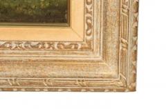 Louis Coignard Framed Oil on Panel Cows by Stream by Louis Coignard - 4136947
