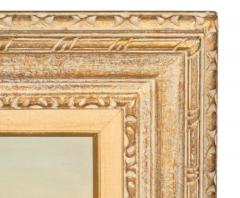Louis Coignard Framed Oil on Panel Cows by Stream by Louis Coignard - 4136948