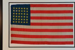 Louis Comfort Tiffany 36 Star Antique Civil War Flag Made by Tiffany - 2214859