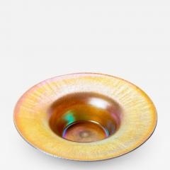 Louis Comfort Tiffany Favrile iridescent art glass bowl - 1731896