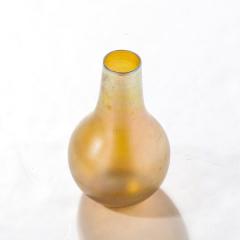 Louis Comfort Tiffany Iridescent Favrile Art Glass Gord Form Vase Signed Louis Comfort Tiffany - 3443006