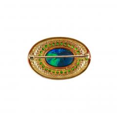 Louis Comfort Tiffany Louis Comfort Tiffany for Tiffany Co Black Opal Brooch - 4721605