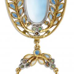 Louis Comfort Tiffany Louis Comfort Tiffany for Tiffany Co Moonstone Necklace - 4696344