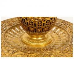 Louis Constant Sevin Louis Constant S vin F Barbedienne a Rare Ormolu and Blue Glass Centerpiece - 3899793