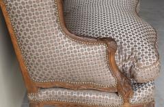 Louis Cresson LOUIS XV WALNUT WING BACK CANAP OR SOFA - 4388106